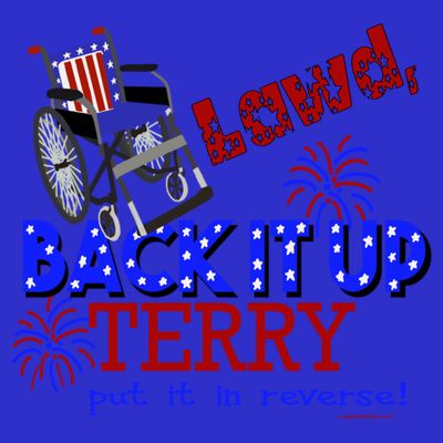 Lawd Back It Up Terry Put It In Reverse 4th July Birthday Gift T-Shirt