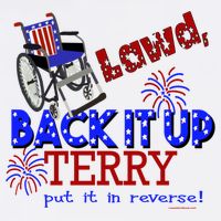 Lawd Back It Up Terry Put It In Reverse 4th July Birthday Gift Garment-Dyed Sweatshirt