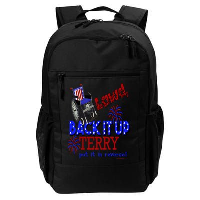 Lawd Back It Up Terry Put It In Reverse 4th July Birthday Gift Backpack
