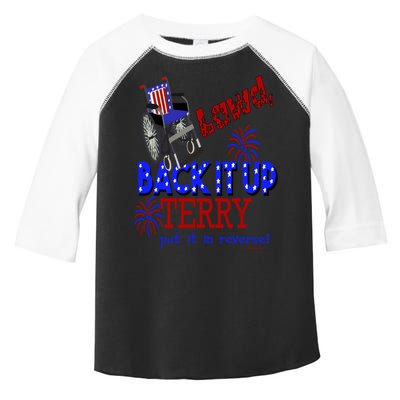 Lawd Back It Up Terry Put It In Reverse 4th July Birthday Gift Toddler Fine Jersey T-Shirt