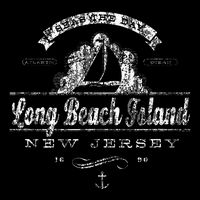 Long Beach Island Nj Sailboat Vintage Nautical Bag