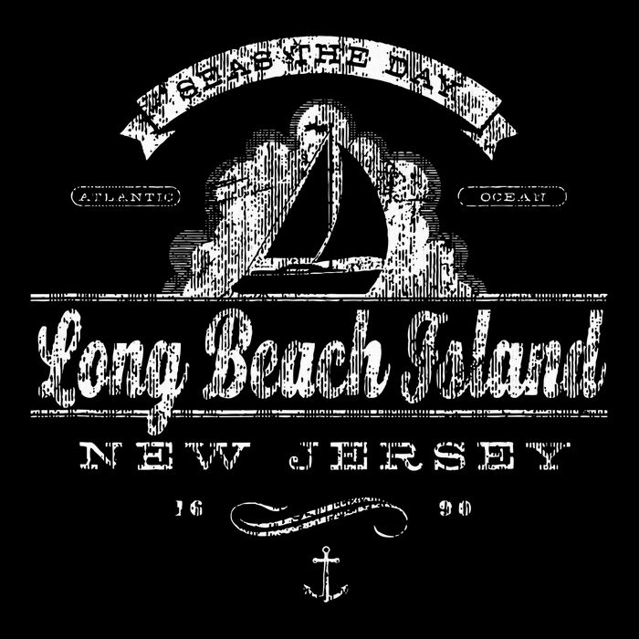 Long Beach Island Nj Sailboat Vintage Nautical Bag