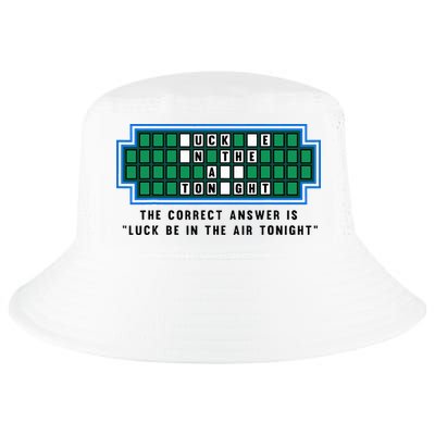 Luck Be In The Air Tonight Funny Offensive Saying  Cool Comfort Performance Bucket Hat
