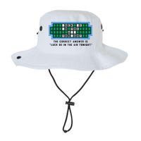 Luck Be In The Air Tonight Funny Offensive Saying  Bucket Hat