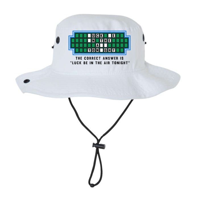 Luck Be In The Air Tonight Funny Offensive Saying  Bucket Hat