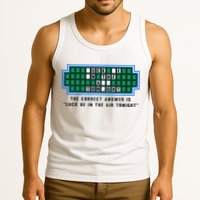 Luck Be In The Air Tonight Funny Offensive Saying  Tank Top