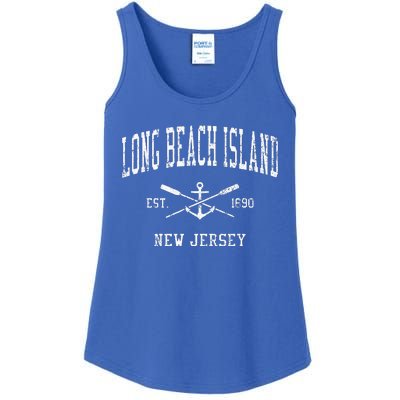 Long Beach Island Nj Vintage Ladies Essential Tank