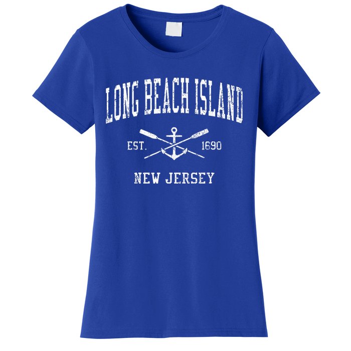 Long Beach Island Nj Vintage Women's T-Shirt