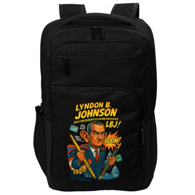 Lyndon B. Johnson The Presidential Chronicles Impact Tech Backpack