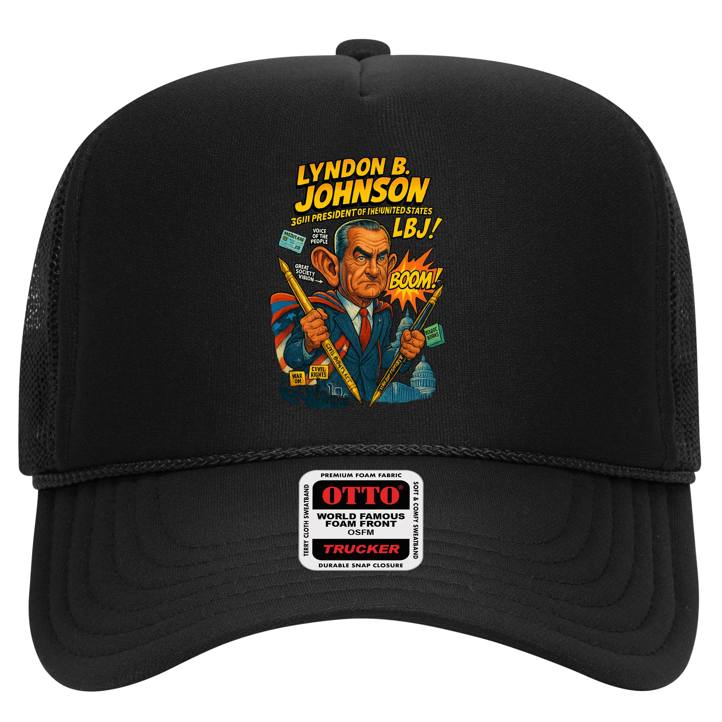 Lyndon B. Johnson The Presidential Chronicles Hat