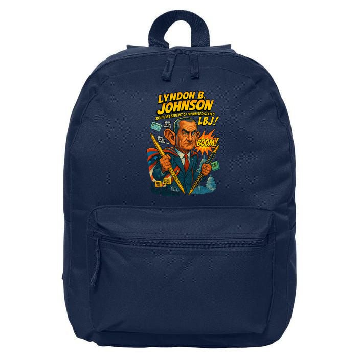 Lyndon B. Johnson The Presidential Chronicles 16 in Basic Backpack