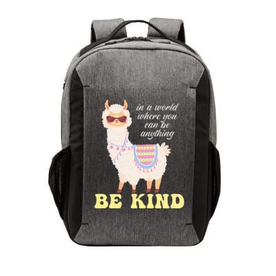 Llama Be Kind Unity Day Orange Anti Bullying Unity day Vector Backpack