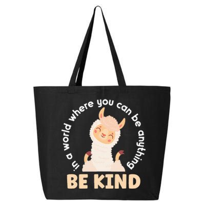 Llama Be Kind Unity Day Orange Anti Bullying Unity day 25L Jumbo Tote