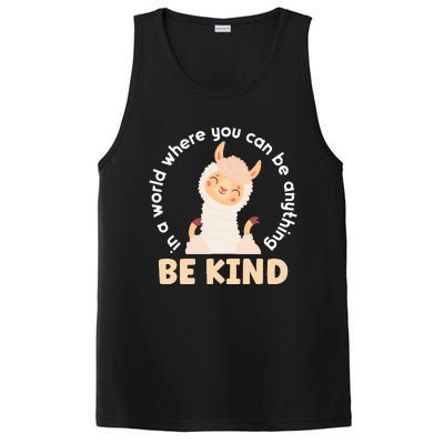 Llama Be Kind Unity Day Orange Anti Bullying Unity day PosiCharge Competitor Tank