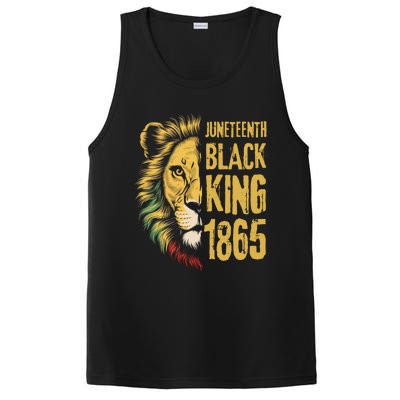 Lion Black King 1865 Junenth African American Gift PosiCharge Competitor Tank