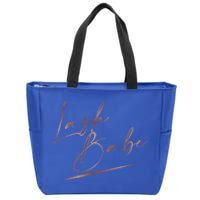 Lash Babe Lash Instructor Lash Artist Lash Tech Gift Zip Tote Bag