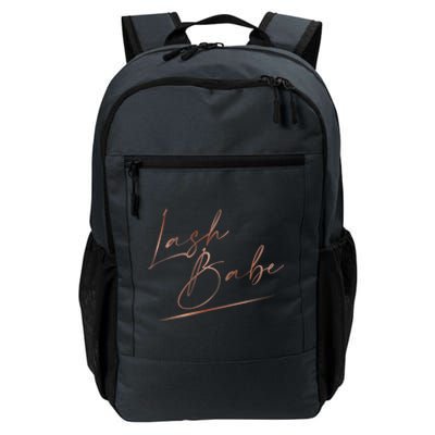 Lash Babe Lash Instructor Lash Artist Lash Tech Gift Daily Commute Backpack