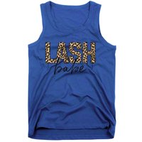 Lash Babe Lash Tech Lash Artist Leopard Lash Gift Tank Top