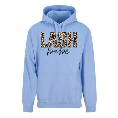 Lash Babe Lash Tech Lash Artist Leopard Lash Gift Unisex Surf Hoodie