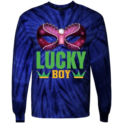 Lucky Boy Tie-Dye Long Sleeve Shirt