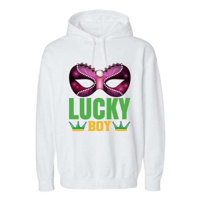 Lucky Boy Garment-Dyed Fleece Hoodie