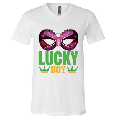 Lucky Boy V-Neck T-Shirt