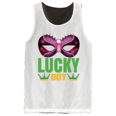 Lucky Boy Mesh Reversible Basketball Jersey Tank