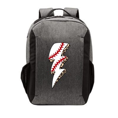 Leopard Baseball Lightning Bolt Baseball Mom Game Day Meaningful Gift Vector Backpack