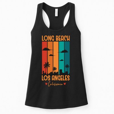 Long Beach Los Angeles California Womens Tank Top