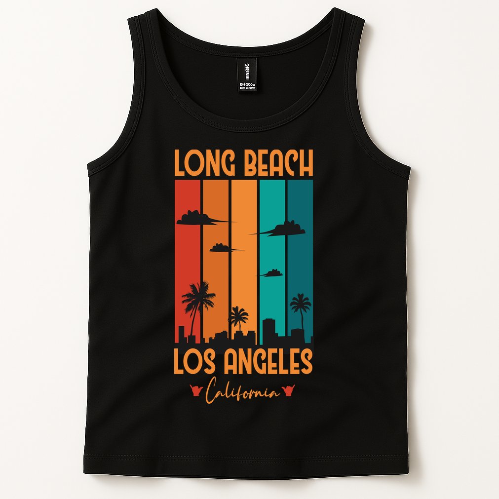 Long Beach Los Angeles California Tank Top