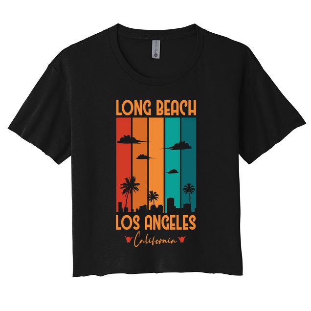 Long Beach Los Angeles California Crop Top