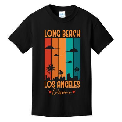 Long Beach Los Angeles California Kids T-Shirt