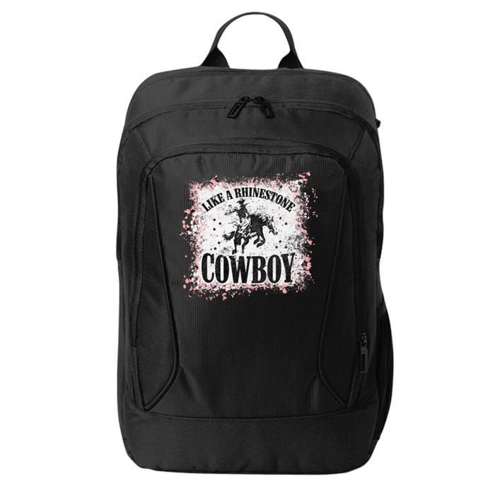 Leopard Bleached Like A Rhinestone Cowboy Horseback City Backpack