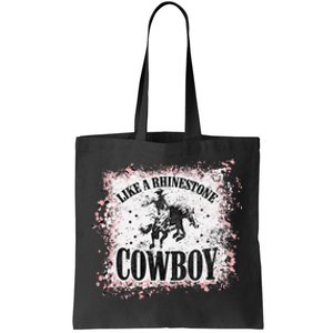 Leopard Bleached Like A Rhinestone Cowboy Horseback Tote Bag