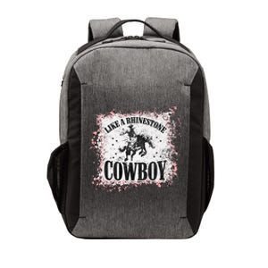 Leopard Bleached Like A Rhinestone Cowboy Horseback Vector Backpack