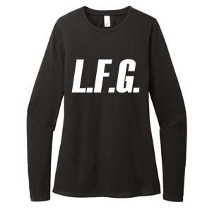 Lfg Because LetS Go!!! Great Gift Womens CVC Long Sleeve Shirt