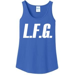 Lfg Because LetS Go!!! Great Gift Ladies Essential Tank