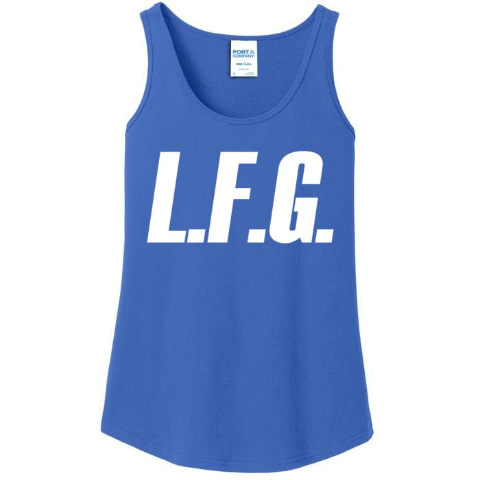 Lfg Because LetS Go!!! Great Gift Ladies Essential Tank