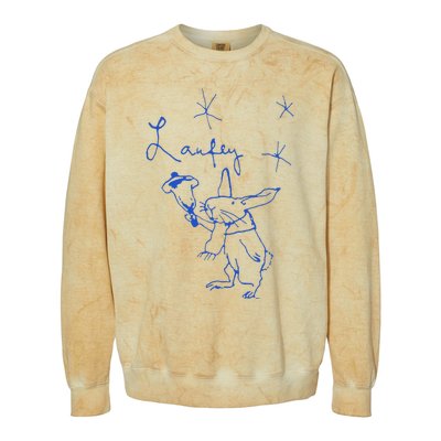 L.A.U.F.E.Y Bunny Colorblast Crewneck Sweatshirt