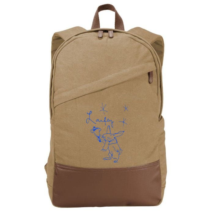 L.A.U.F.E.Y Bunny Cotton Canvas Backpack
