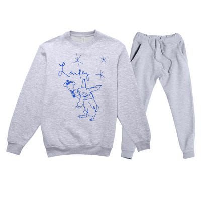 L.A.U.F.E.Y Bunny Premium Crewneck Sweatsuit Set