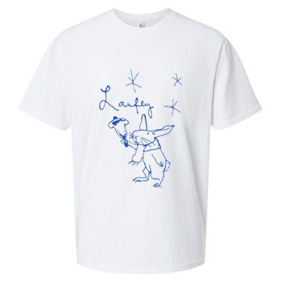 L.A.U.F.E.Y Bunny Sueded Cloud Jersey T-Shirt