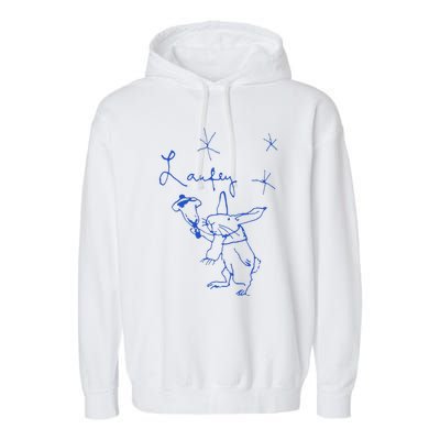 L.A.U.F.E.Y Bunny Garment-Dyed Fleece Hoodie