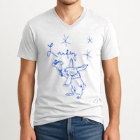 L.A.U.F.E.Y Bunny V-Neck T-Shirt