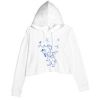 L.A.U.F.E.Y Bunny Crop Fleece Hoodie