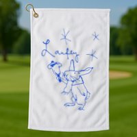 L.A.U.F.E.Y Bunny Golf Towel