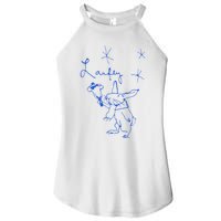 L.A.U.F.E.Y Bunny Women's Perfect Tri Rocker Tank