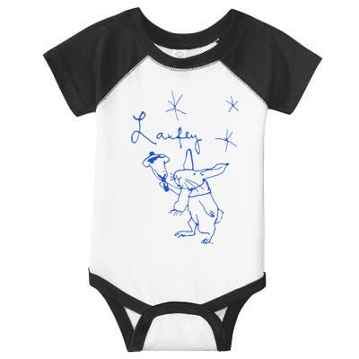 L.A.U.F.E.Y Bunny Infant Baby Jersey Bodysuit