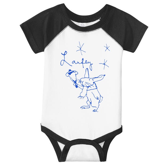 L.A.U.F.E.Y Bunny Infant Baby Jersey Bodysuit