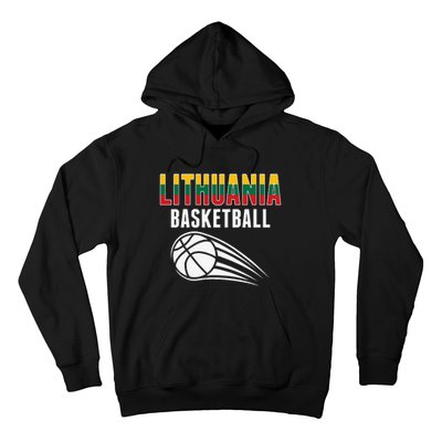 Lithuania Basketball Lovers Jersey Lithuanian Sport Fans Hoodie